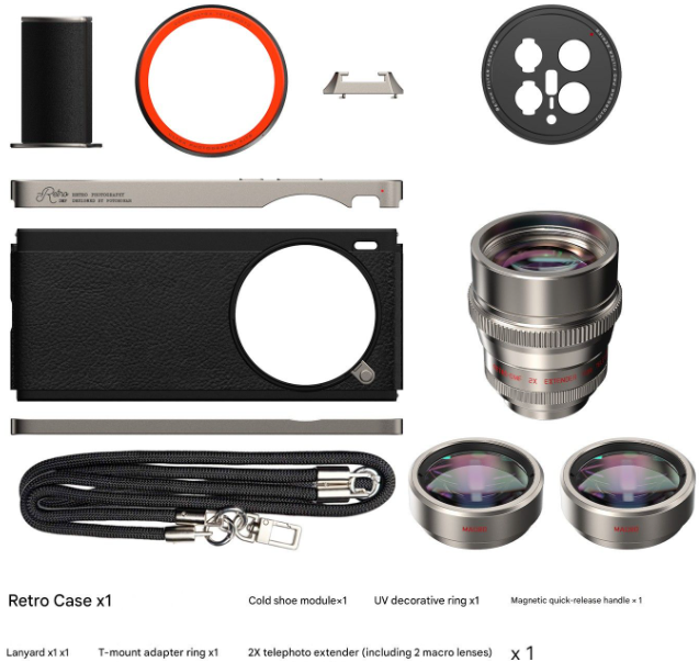 FotorGear Retro Photography Kits for vivo X200 Ultra